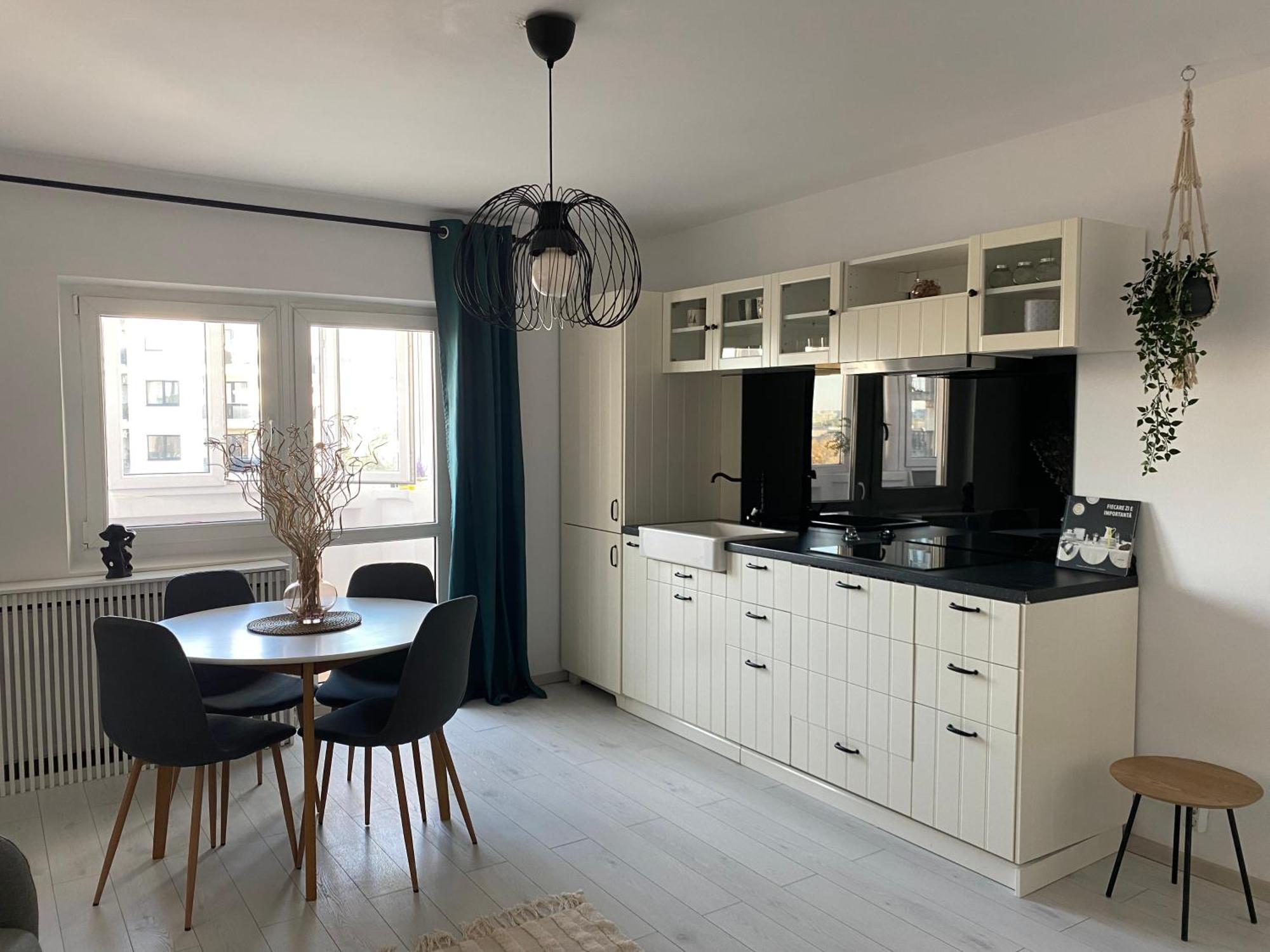 Evan Cozy Flat With Balcony & Parking, 13 September Bukarest Exterior foto